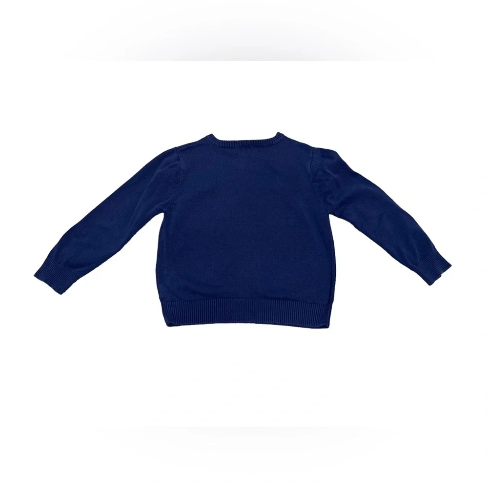 Carter’s V-Neck Pullover Knit Sweater Navy Size 6